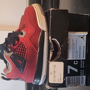 Jordan 4 "Toro" Toddler size 7c